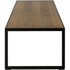 Square Kaffeetisch, 122x62 Cm, Schwarz/Burned Walnut 8 Square Kaffeetisch, 122x62 Cm, Schwarz/Burned Walnut -Möbelgeschäft englesson square 2000 tisch glas 31