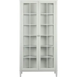 Stockholm 2.0 Vitrine 99x37x201, Whitewash
