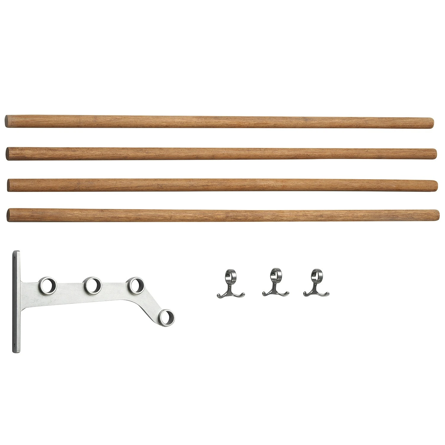 Nostalgi 291 Extension Part For Hat Rack, Aluminium Erweiterungsteil Hergestellt Aus Aluminium, Hergestellt Aus Bambus Für Hutablage, Aluminium Bamboo 3 Nostalgi 291 Extension Part For Hat Rack, Aluminium Erweiterungsteil Hergestellt Aus Aluminium, Hergestellt Aus Bambus Für Hutablage, Aluminium Bamboo