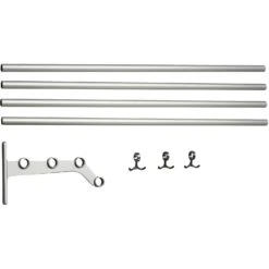 Nostalgi 291 Erweiterungsteil Für Hutablage, Aluminium / Aluminium