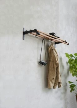 Nostalgi 291 Hutablage 100 Cm, Schwarz / Bambus 7 Nostalgi 291 Hutablage 100 Cm, Schwarz / Bambus -Möbelgeschäft essem design nostalgi 291 hutablage 100 cm schwarz 15