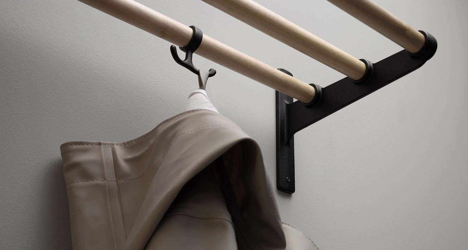 Nostalgi Erweiterungsteil Für Hutablage / Schuhregal, Schwarz / Eiche 5 Nostalgi Erweiterungsteil Für Hutablage / Schuhregal, Schwarz / Eiche – Bild 3