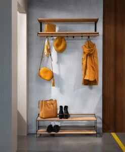 Tamburin Schuhregal 60cm, Schwarz /Oak 11 Tamburin Schuhregal 60cm, Schwarz /Oak -Möbelgeschäft essem design tamburin schuhregal 60cm oak schwarz 4