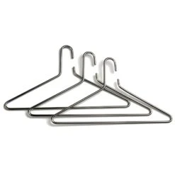 Triangle Kleiderbügel 3-er Set, Chrome