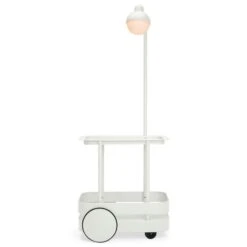 Fatboy Jolly Trolley Servierwagen, Hellgrau -Möbelgeschäft fatboy fatboy jolly trolley dark sage 13