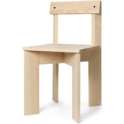 Ferm LIVING Ark Esszimmerstuhl Behandelt Esche, Natur -Möbelgeschäft ferm living ark dining chair 3
