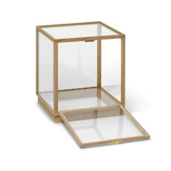 Ferm LIVING Miru Glasvitrine, Eiche Natur -Möbelgeschäft ferm living miru glasvitrine 7