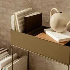 Ferm LIVING Plant Box Blumenkasten 60x65 Cm, Olive -Möbelgeschäft ferm living plant box 40