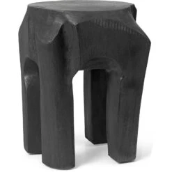 Ferm LIVING Root Hocker, Schwarz