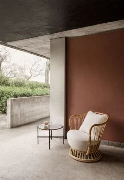 Gubi Grace Loungesessel, Karakorum001/ Sahco Clay011 -Möbelgeschäft gubi grace loungesessel 13