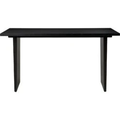 Gubi Private Schreibtisch 120x60 Cm, Brown Black Gebeizt Eiche