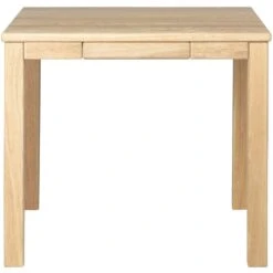 Klassik 2B Beistelltisch Mit Schublade, 60x60 Cm, Geölt Eiche