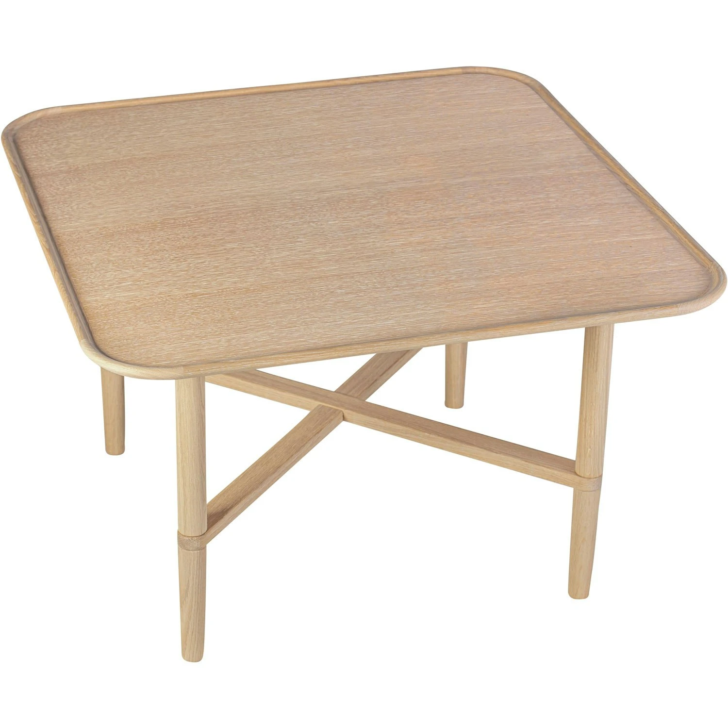 Opus 17 Kaffeetisch 80x80 Cm, Weiß Geölt Eiche 4 Opus 17 Kaffeetisch 80x80 Cm, Weiß Geölt Eiche – Bild 2