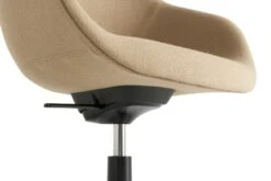 Hay AAC155 Stuhl 5 Star Swivel Gas/Tilt, Schwarz / Hallingdal 224 -Möbelgeschäft hay aac155 stuhl 5 star swivel gas tilt schwarz 3