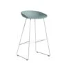 Hay AAS 38 Barhocker Hoch, Weißes Gestell / Dusty Blue 1 Hay AAS 38 Barhocker Hoch, Weißes Gestell / Dusty Blue -Möbelgeschäft hay aas 38 barhocker hoch weies gestell 3