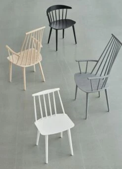 Hay J104 Stuhl Wasserbasierter Lack, Schwarz -Möbelgeschäft hay j104 stuhl 4