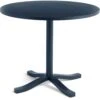 Hay Pastis Esstisch Ø90, Steel Blue -Möbelgeschäft hay pastis table steel bl wb laq ash 90x74 0