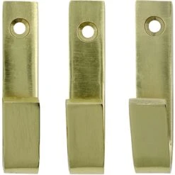 House Doctor Bath Haken 7 Cm 3-er Set, Gold