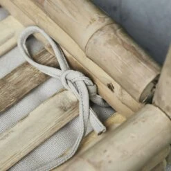 House Doctor Sedeo Bank Mit Kissen 130x38 Cm, Natur -Möbelgeschäft house doctor bench with pillows sedeo nature 3