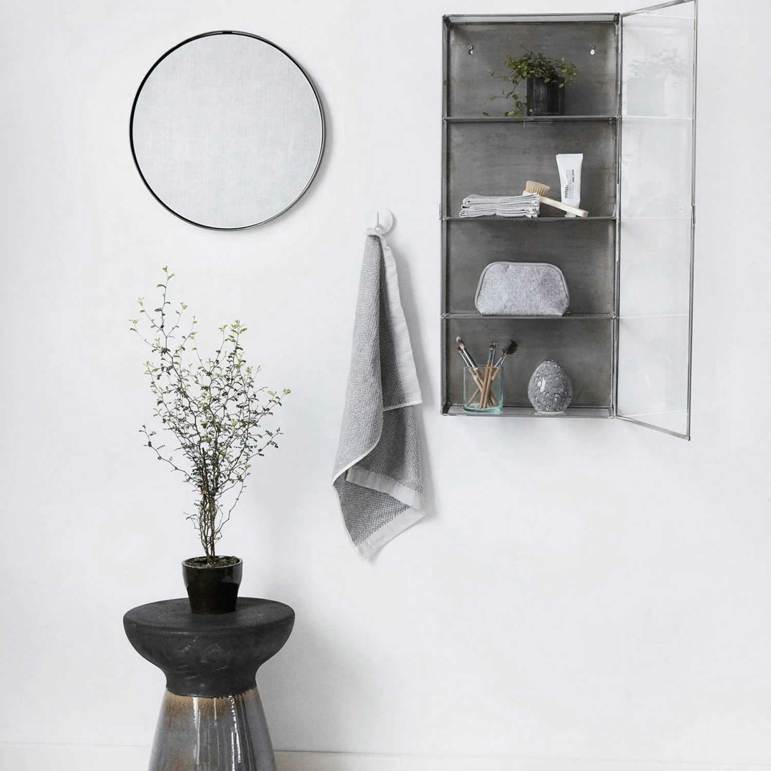 House Doctor Cabinet Schrank Large, Stahl 5 House Doctor Cabinet Schrank Large, Stahl – Bild 3