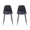 House Doctor Forms Stuhl 2er-Pack, Schwarz -Möbelgeschäft house doctor forms stuhl 2er pack 4