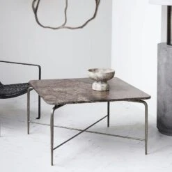 House Doctor Square Couchtisch, Braun/ 80x80 Cm -Möbelgeschäft house doctor square couchtisch braun 6