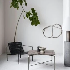 House Doctor Square Couchtisch, Braun/ 80x80 Cm -Möbelgeschäft house doctor square couchtisch braun 7