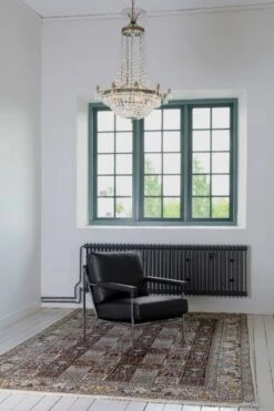 Seventy Five Sessel Leder, Schwarz / Schwarz Segeltuch -Möbelgeschäft jonas ihreborn seventy five sessel 5