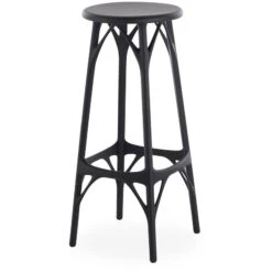 Kartell A.I. Light Barhocker 75 Cm, Schwarz