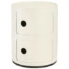 Kartell Componibili Modular System 2 Compartments, Matt White 2 Kartell Componibili Modular System 2 Compartments, Matt White -Möbelgeschäft kartell componibii aufbewahrung 2 fach blau 10