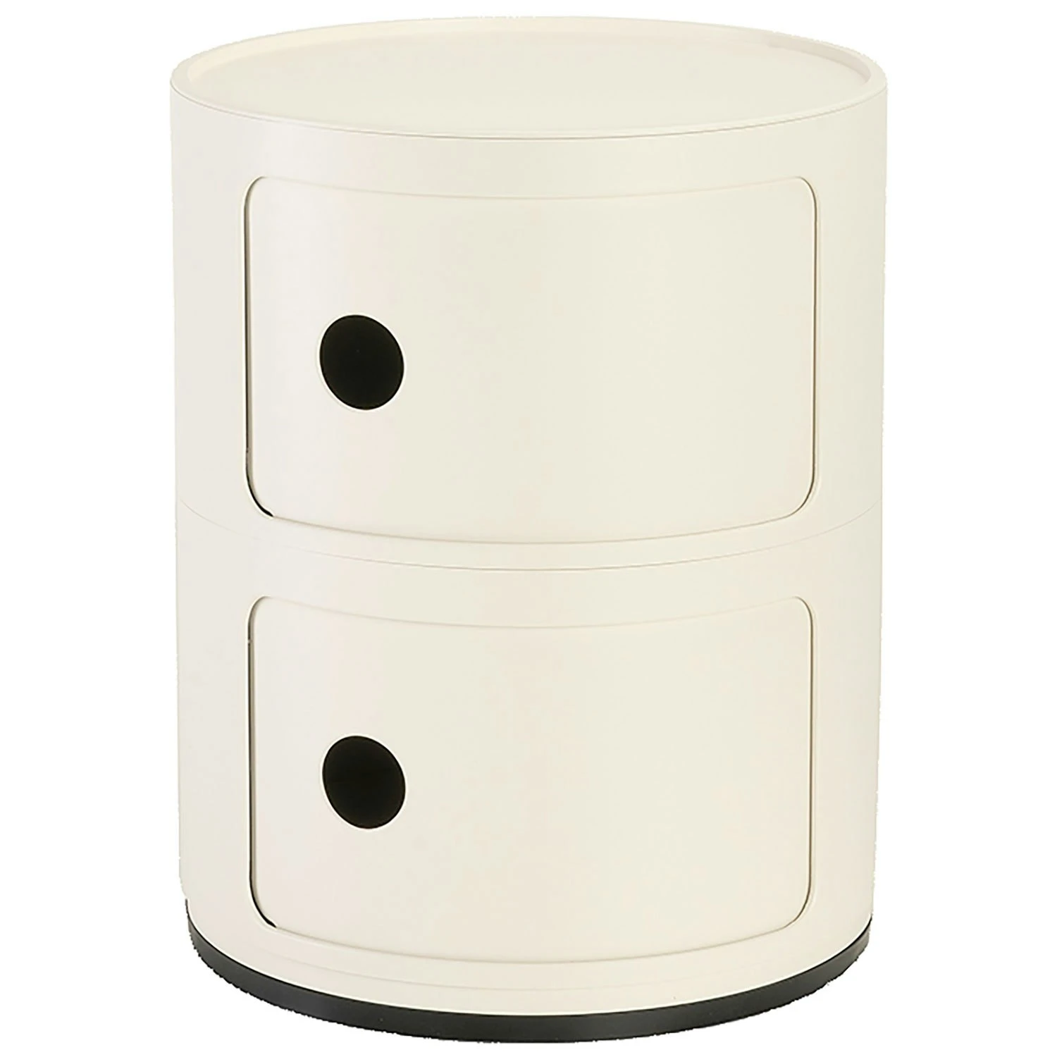 Kartell Componibili Modular System 2 Compartments, Matt White 3 Kartell Componibili Modular System 2 Compartments, Matt White