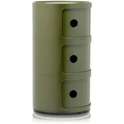 Kartell Componibii Aufbewahrung 3-Fach, Grün 7 Kartell Componibii Aufbewahrung 3-Fach, Grün -Möbelgeschäft kartell componibili aufbewahrung 3 fach weiss 35
