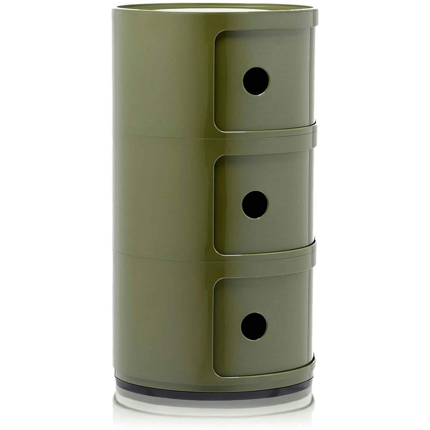 Kartell Componibii Aufbewahrung 3-Fach, Grün 5 Kartell Componibii Aufbewahrung 3-Fach, Grün – Bild 3