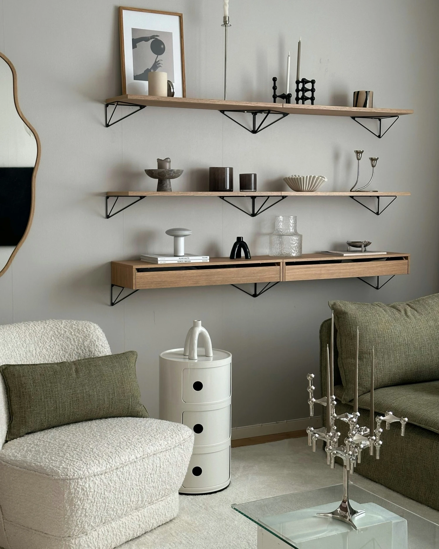 Kartell Componibili Aufbewahrung 3-Fach, Weiss 4 Kartell Componibili Aufbewahrung 3-Fach, Weiss – Bild 2