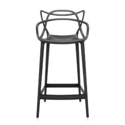 Kartell Masters Hocker 65cm, Schwarz