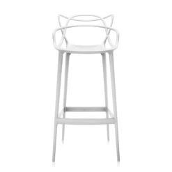 Kartell Masters Hocker 75cm, Weiss