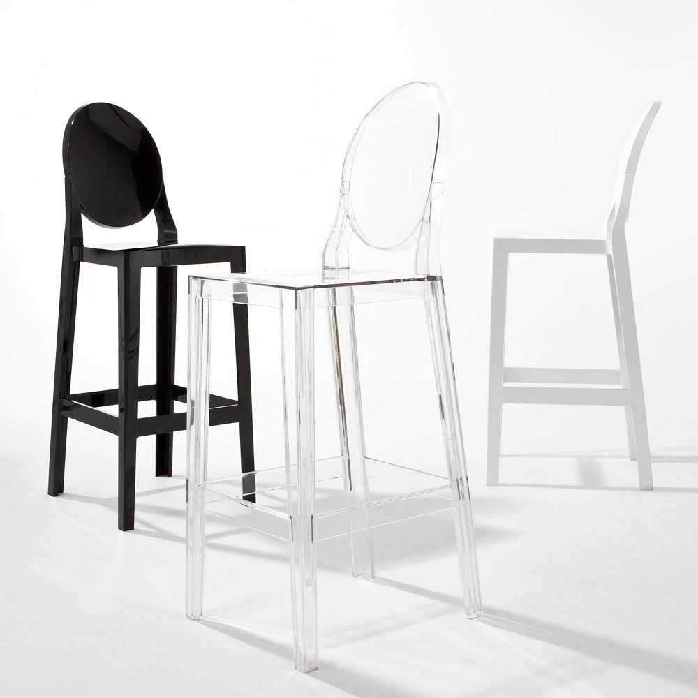 Kartell One More Please Hocker, Weiss 5 Kartell One More Please Hocker, Weiss – Bild 3