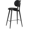 Mater The High Stool Backrest Barstuhl, Schwarz Lackiert Buche 2 Mater The High Stool Backrest Barstuhl, Schwarz Lackiert Buche -Möbelgeschäft mater the high stool backrest barstuhl 7