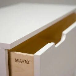 Aoko Kommode Mit 7 Schubladen, Beige 8 Aoko Kommode Mit 7 Schubladen, Beige -Möbelgeschäft mavis aoko kommode weier lack 35 4