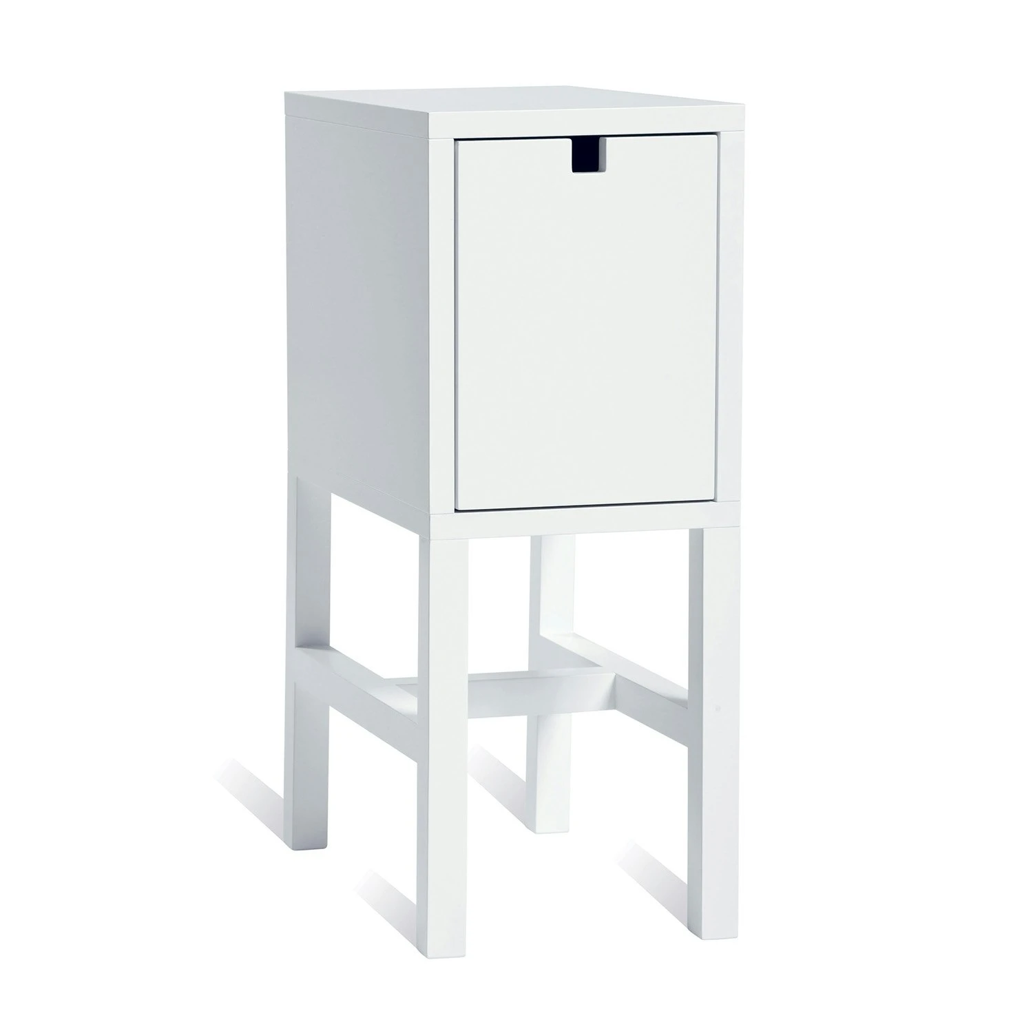 Falsterbo Bedside Table Low, White Lacquer 3 Falsterbo Bedside Table Low, White Lacquer