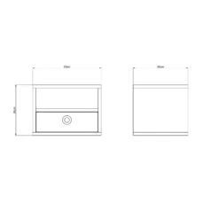 Höllviken Bedside Table Wall Mounted, Light Grey 7 Höllviken Bedside Table Wall Mounted, Light Grey -Möbelgeschäft mavis hollviken bedside table wall mounted 1