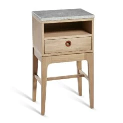 Höllviken Limestone Top For Bedside Table -Möbelgeschäft mavis hollviken limestone top 2