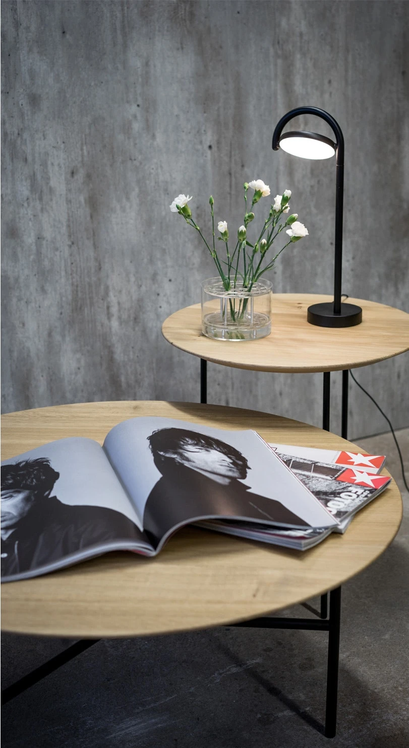 Tribeca Kaffeetisch Lackierte Eiche / Schwarz, 110 Cm 7 Tribeca Kaffeetisch Lackierte Eiche / Schwarz, 110 Cm – Bild 5