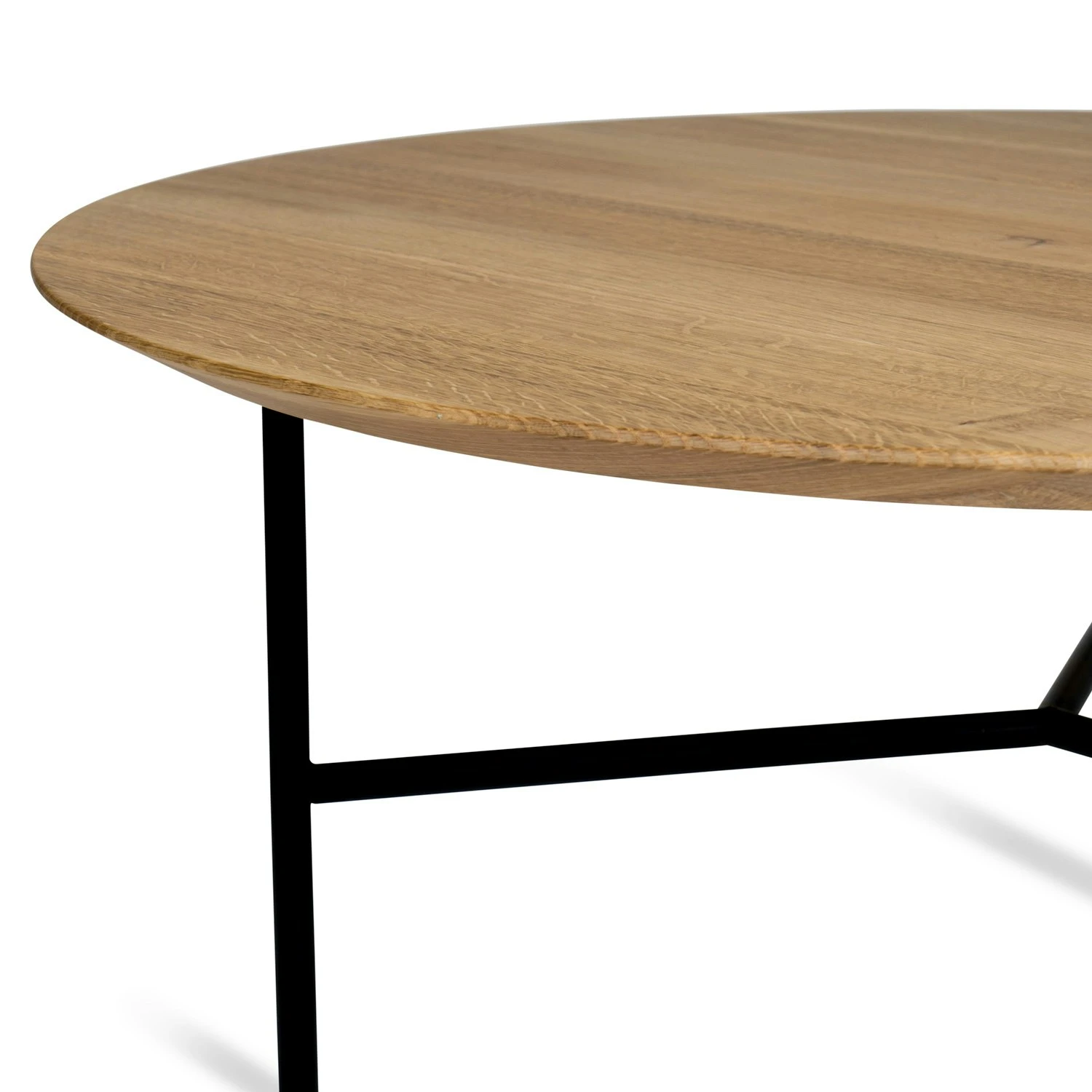 Tribeca Kaffeetisch Lackierte Eiche / Schwarz, 110 Cm 4 Tribeca Kaffeetisch Lackierte Eiche / Schwarz, 110 Cm – Bild 2