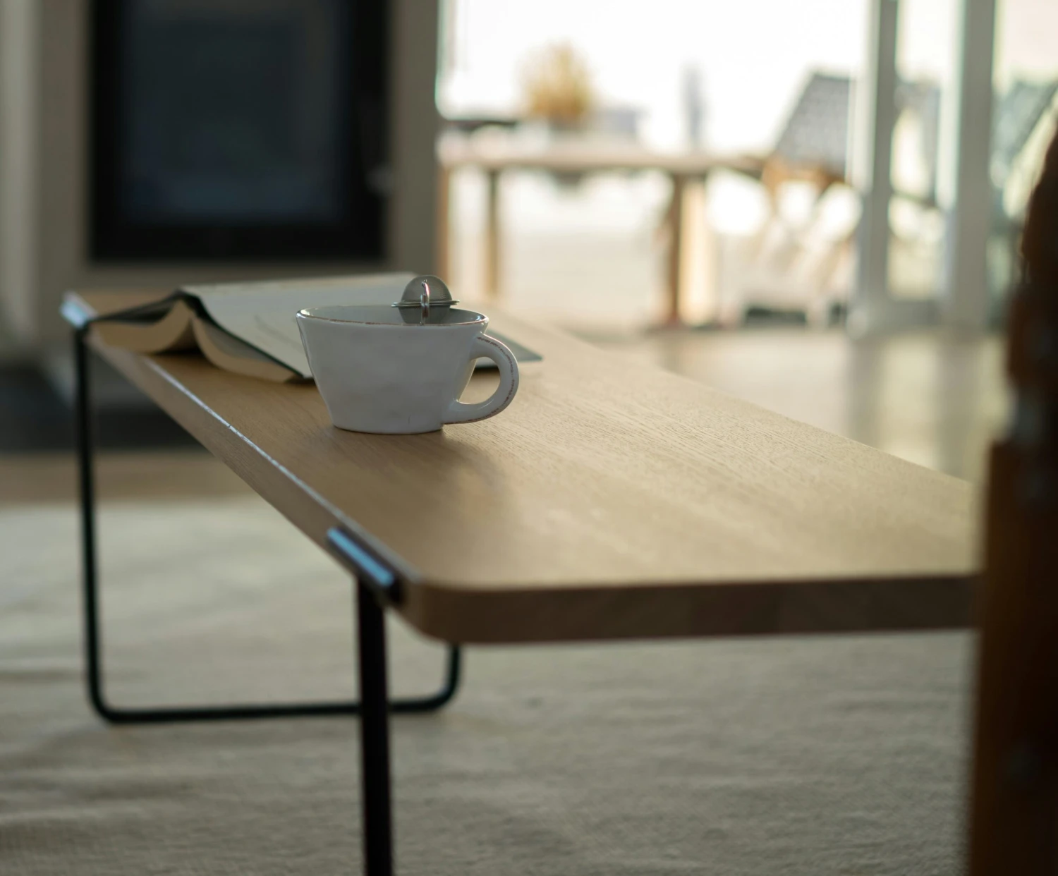 Update Kaffeetisch Hell Eiche , 160x40 Cm 6 Update Kaffeetisch Hell Eiche , 160x40 Cm – Bild 4