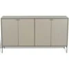 Volt Sideboard, Beige/Edelstahl -Möbelgeschäft mavis volt sideboard bedeckte turen wei 9