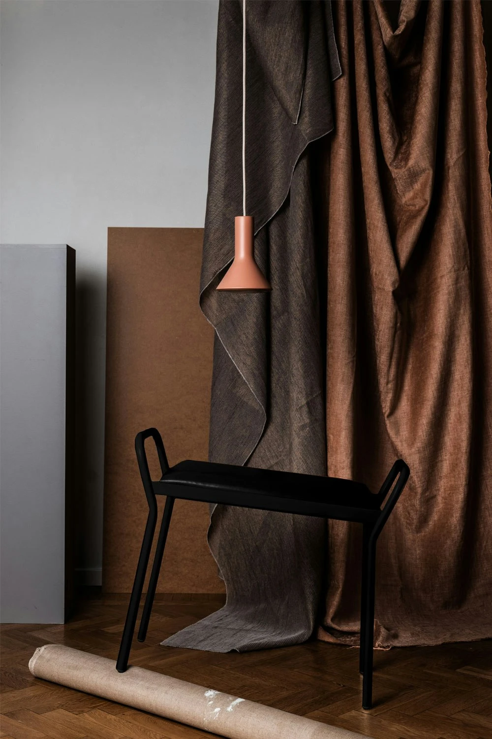 Maze Anyone Hocker, Schwarz 7 Maze Anyone Hocker, Schwarz – Bild 5