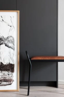 Maze Anyone Hocker, Schwarz/Vintage Cognac 8 Maze Anyone Hocker, Schwarz/Vintage Cognac -Möbelgeschäft maze anyone hocker 5