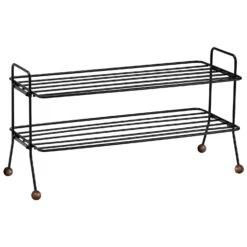 Maze Bill Shoe Shelf S Schuhregal, Schwarz/Braun