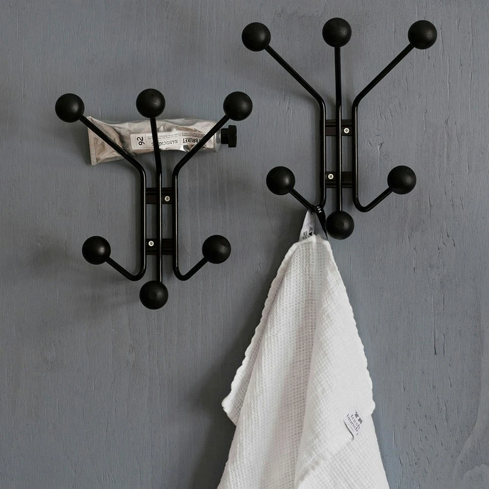 Maze Bill XS Wandhaken, Schwarz 4 Maze Bill XS Wandhaken, Schwarz – Bild 2